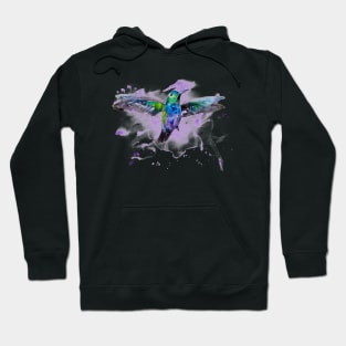 Hummingbird flying Hoodie